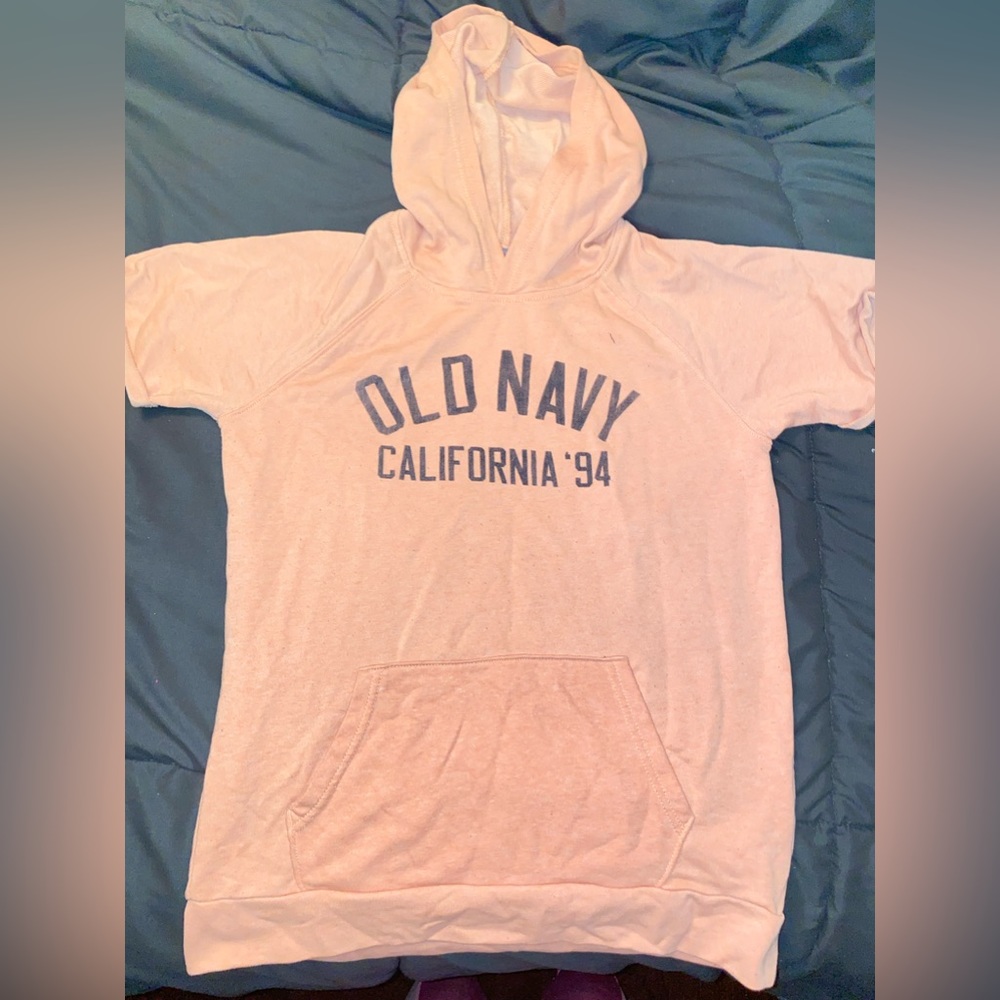 Old Navy Youth Short Sleeve Hoodie